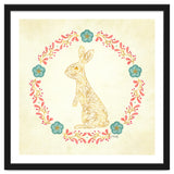 Floral Rabbit Wreath thumbnail