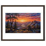 Sunset Over the Valley Peaks thumbnail