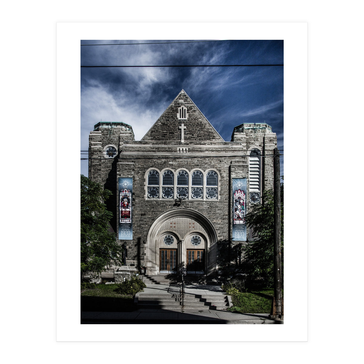 No 1810 Queen St E 2 Color Version (Print Only)