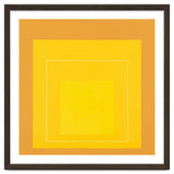 JOSEF ALBERS - HOMAGE TO THE SQUARE ORANGE YELLOW thumbnail