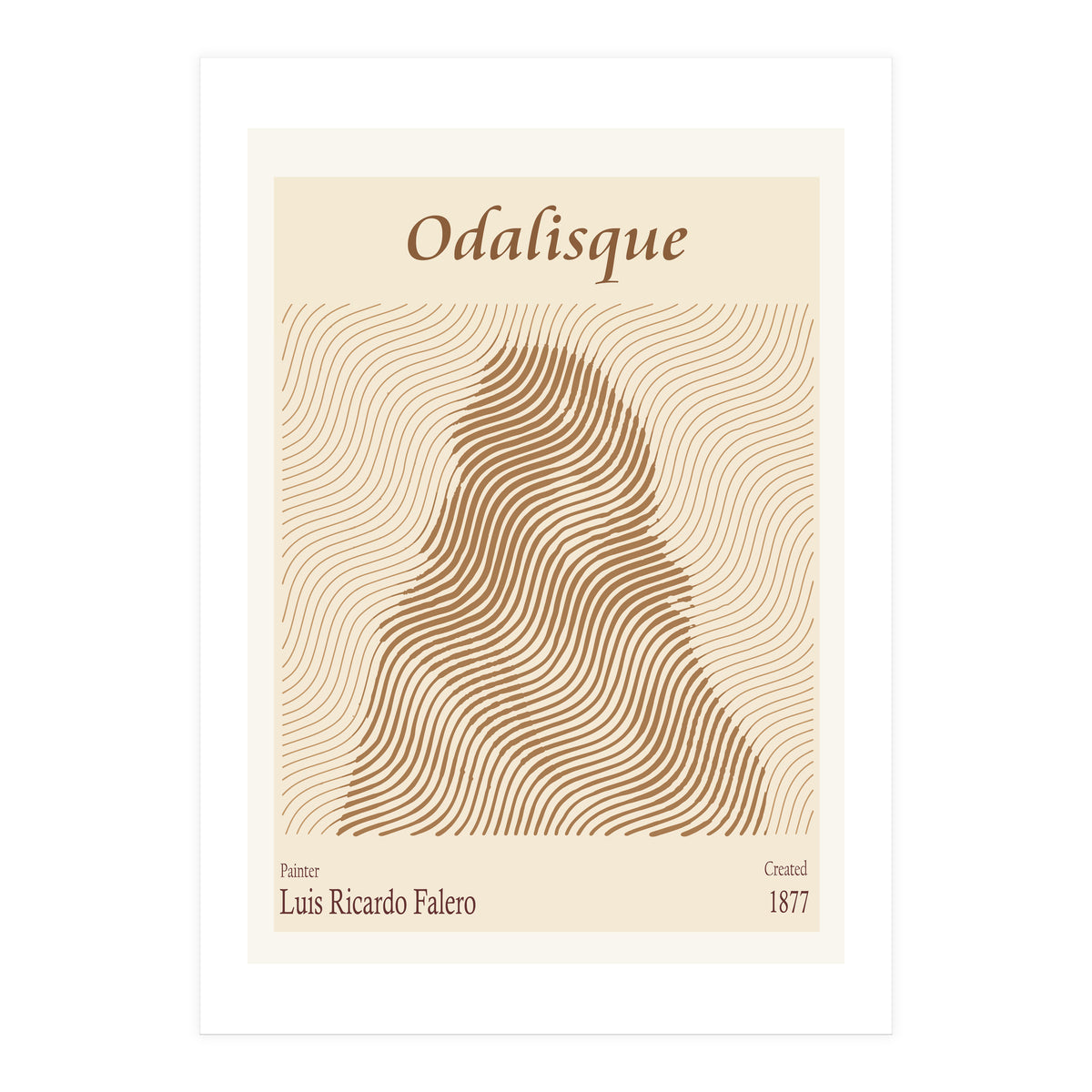 Odalisque (1877) – Luis Ricardo Falero (spanish, 1851 – 1896) (Print Only)