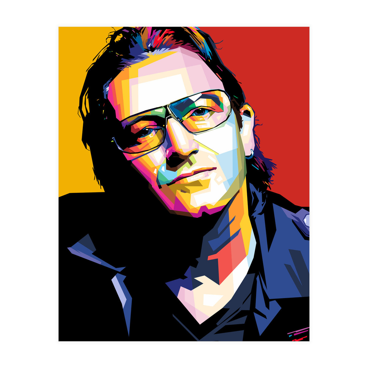 Bono U2 (Print Only)