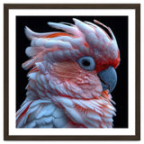 Pink Cockatoo Parrot Close Up Portrait Feather thumbnail