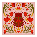 Beetle And Flowers (Print Only) thumbnail