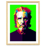 Jeff Bridges Hollywood Actor Pop Art WPAP thumbnail