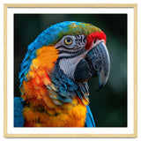 Close Up Of A Colorful Macaw Parrot thumbnail