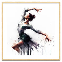 Watercolor Ballet Dancer #2