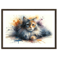 Whimsical Kitten Splash