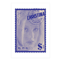 Christina Aguilera Stamps Art (Print Only)