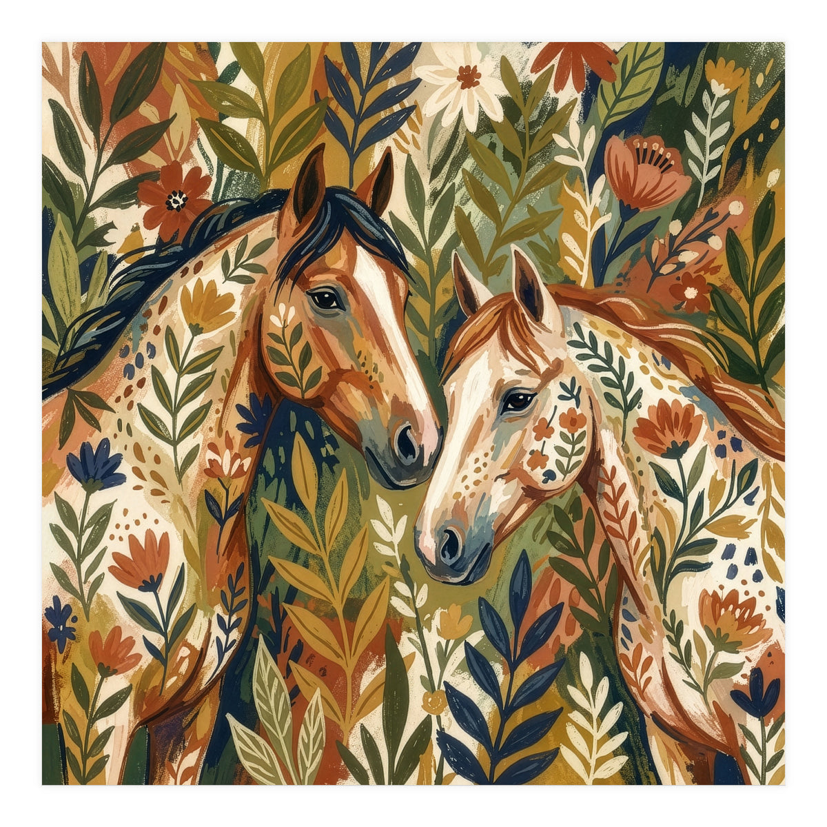 Wildflower Horse Whispers (Print Only)