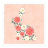 Flower Filled Rabbit (Print Only) thumbnail