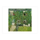 Forsthaus in Weissenbach am Attersee - Forestry house   in Weissenbach on Attersee-Lake,1912. (Print Only) thumbnail