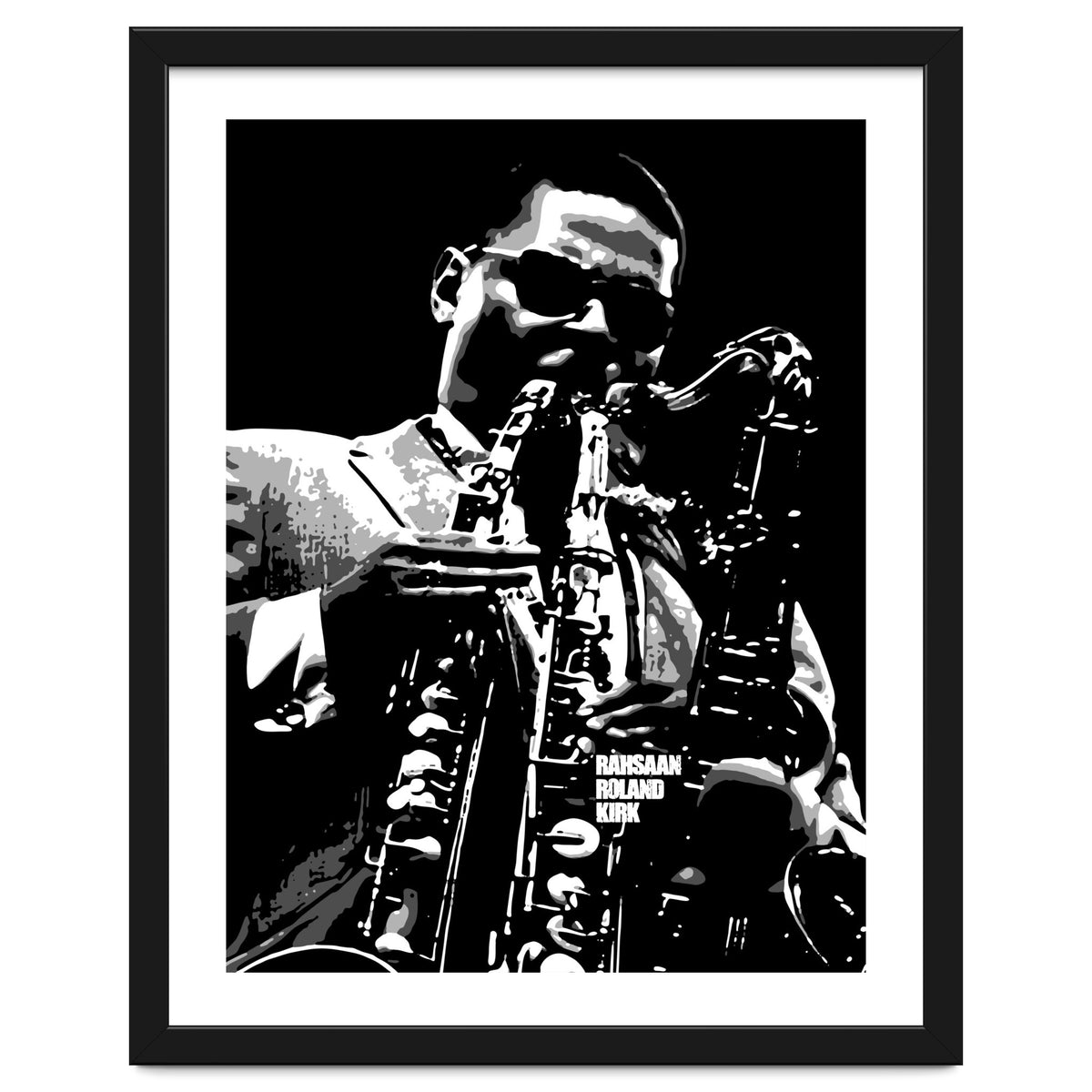 Rahsaan Roland Kirk Jazz Music Legend 3