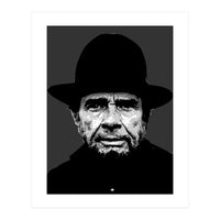 Merle Haggard American Country Musician Legend (Print Only)