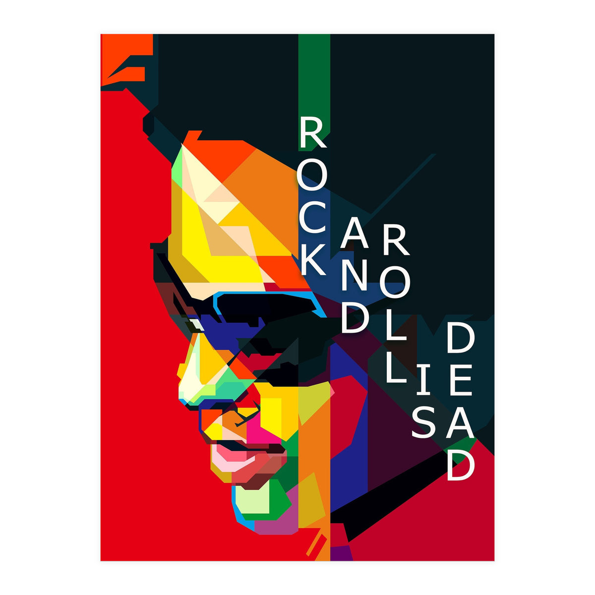 Lenny Kravitz Pop Art WPAP (Print Only)