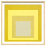 JOSEF ALBERS - HOMAGE TO THE SQUARE YELLOW WHITE thumbnail
