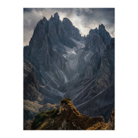 Fantastic mountains of the Dolomites (Print Only)