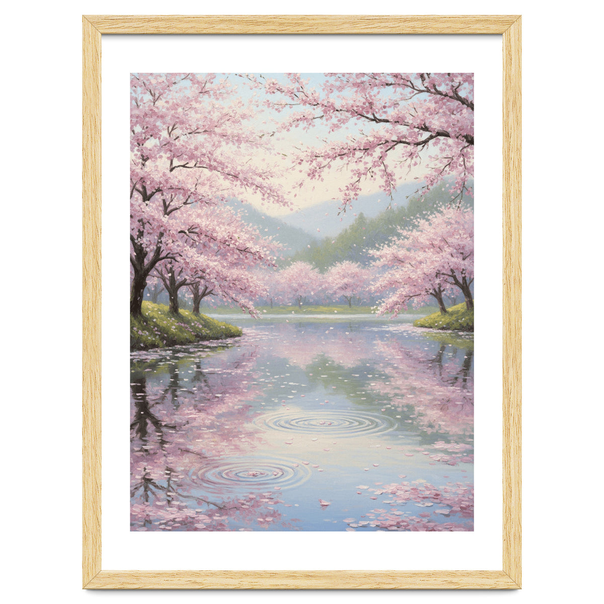 Ephemeral Spring Ripples