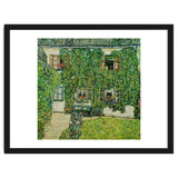Forsthaus in Weissenbach am Attersee - Forestry house   in Weissenbach on Attersee-Lake,1912. thumbnail