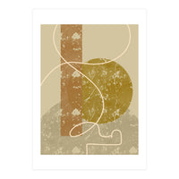 Interaction of Shapes and Lines (Print Only)