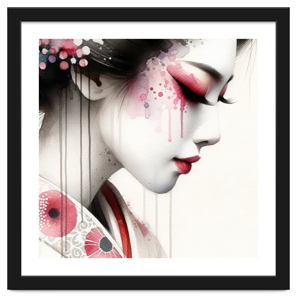 Petal Drift Modern Geisha