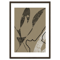 Black Line Minimalist Abstract