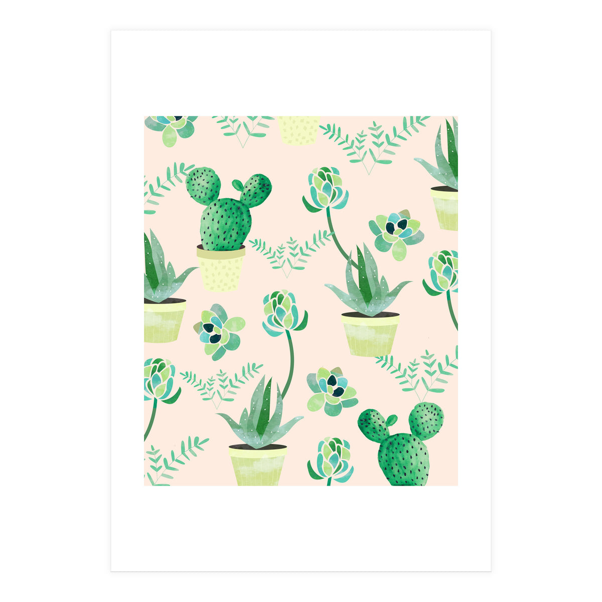 Cacti Pattern (Print Only)