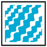Slanting Blue Wavy Pattern thumbnail