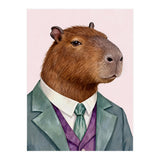 Capybara Fashion Portrait (Print Only) thumbnail