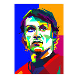 Paolo Maldini Italian Classic Football WPAP (Print Only) thumbnail