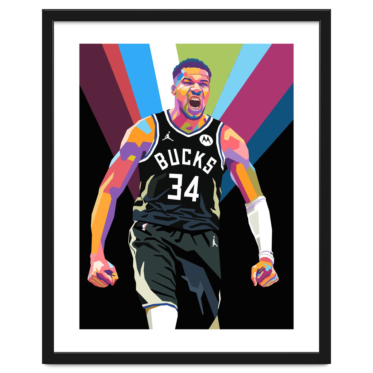 Giannis Antetokounmpo art