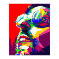 Leon The Professional Hollywood Actor Pop Art WPAP (Print Only)