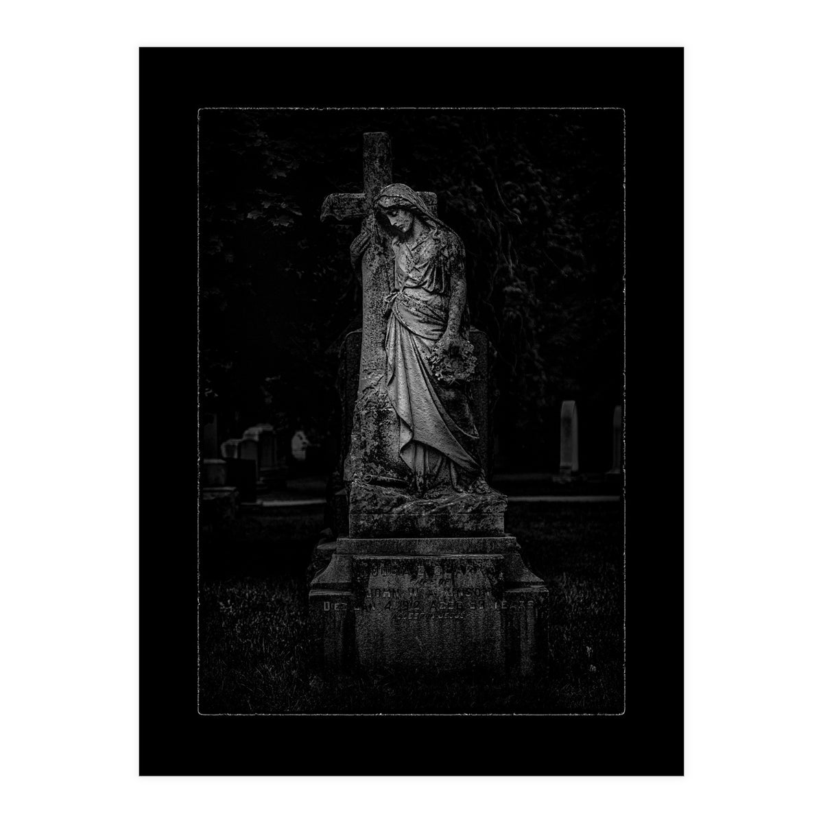 Tombstone Shadow No 34 with Border (Print Only)