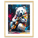 Polar Bear Playing Guitar, Graffiti thumbnail