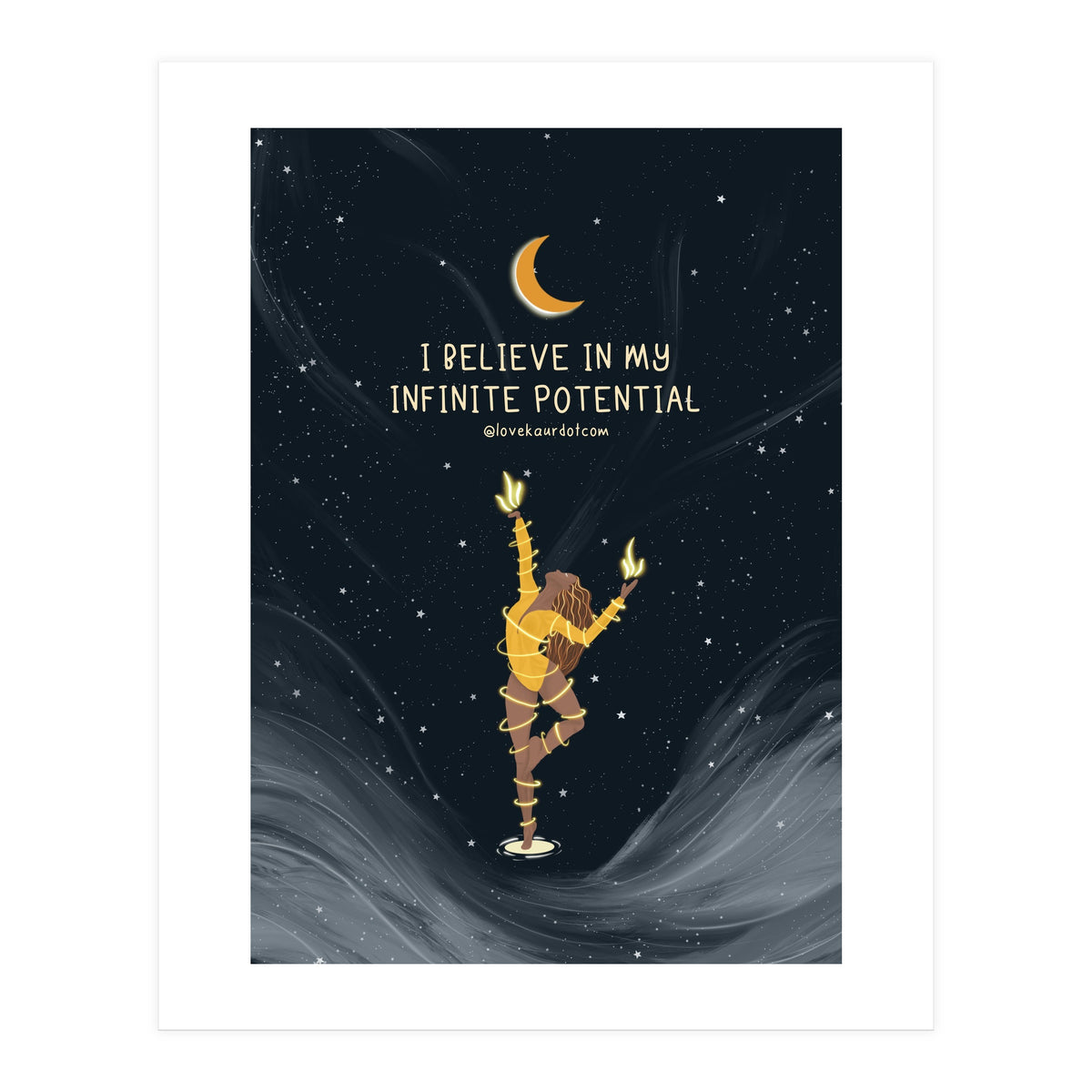 I Believe In My Infinite Potential (Print Only)