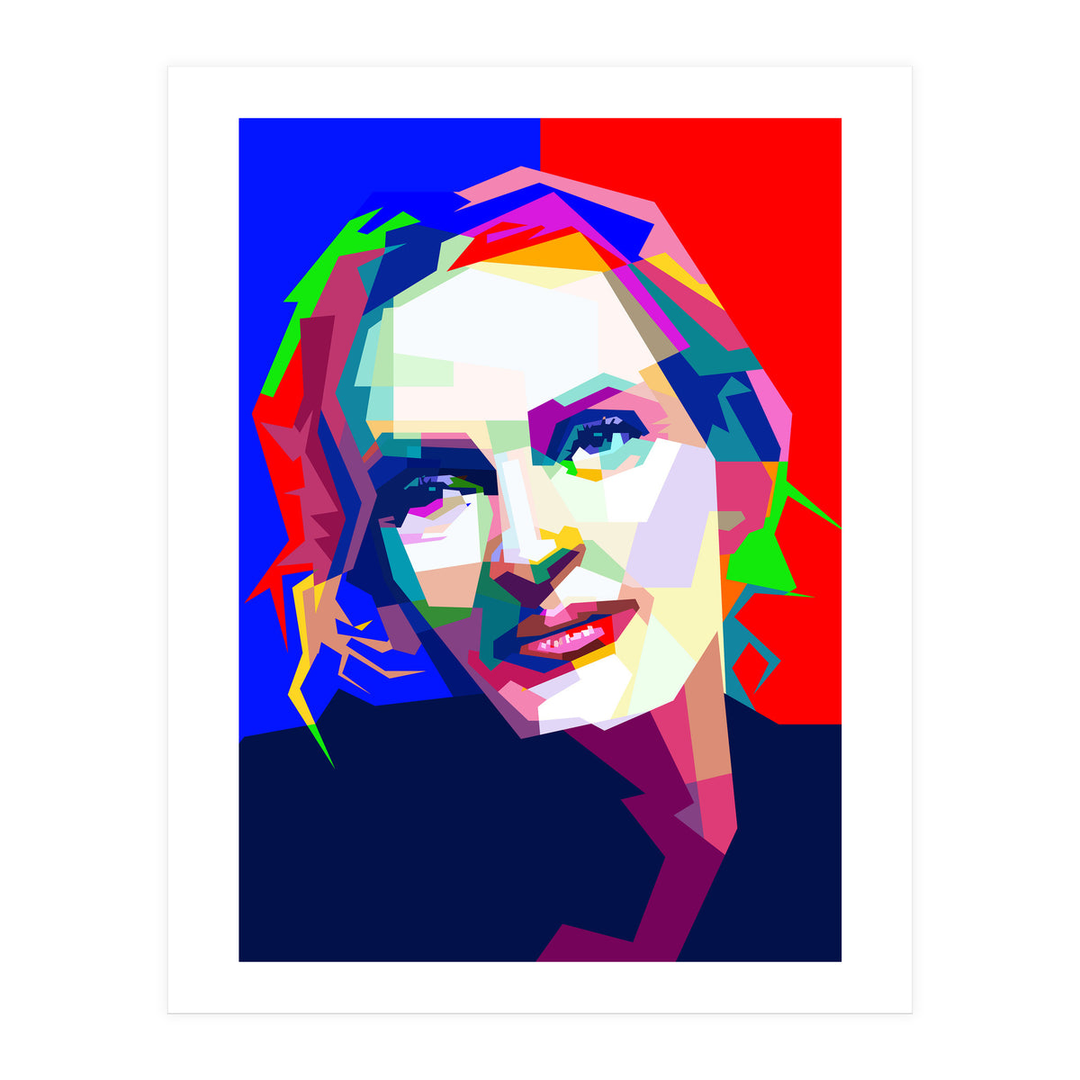Uma Thurman Kill Bill Pop Art WPAP (Print Only)