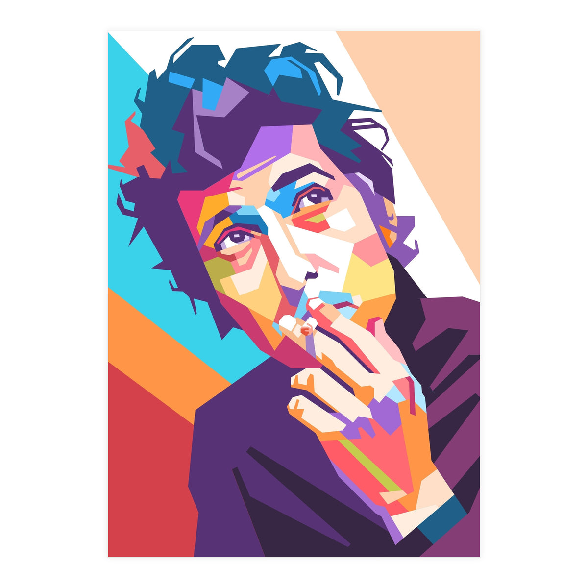 Bob Dylan art (Print Only)