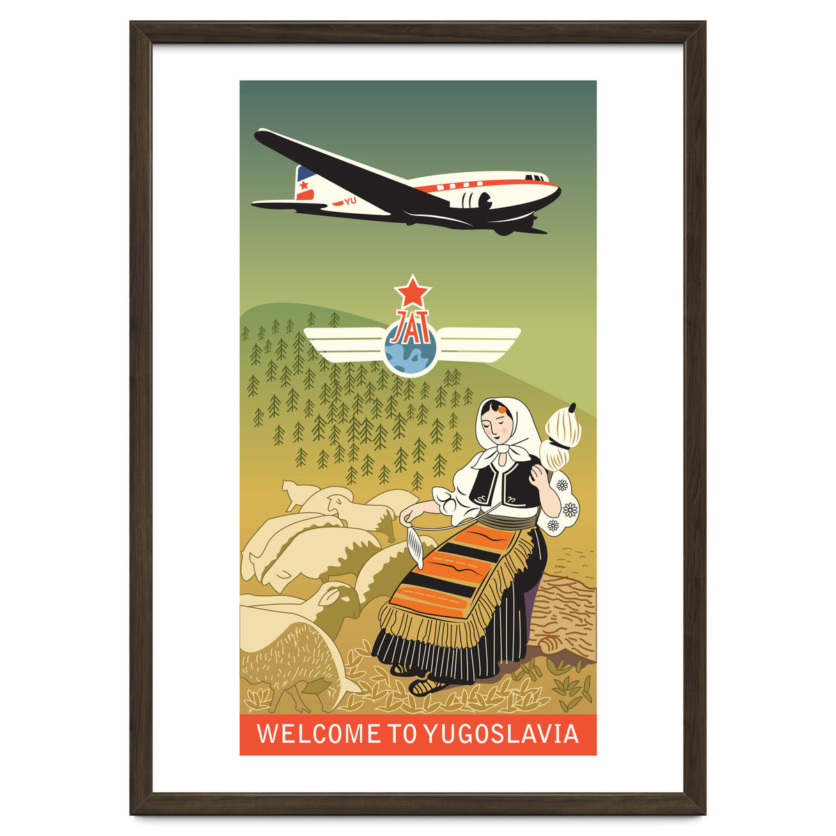 JAT Airways, Yugoslavia