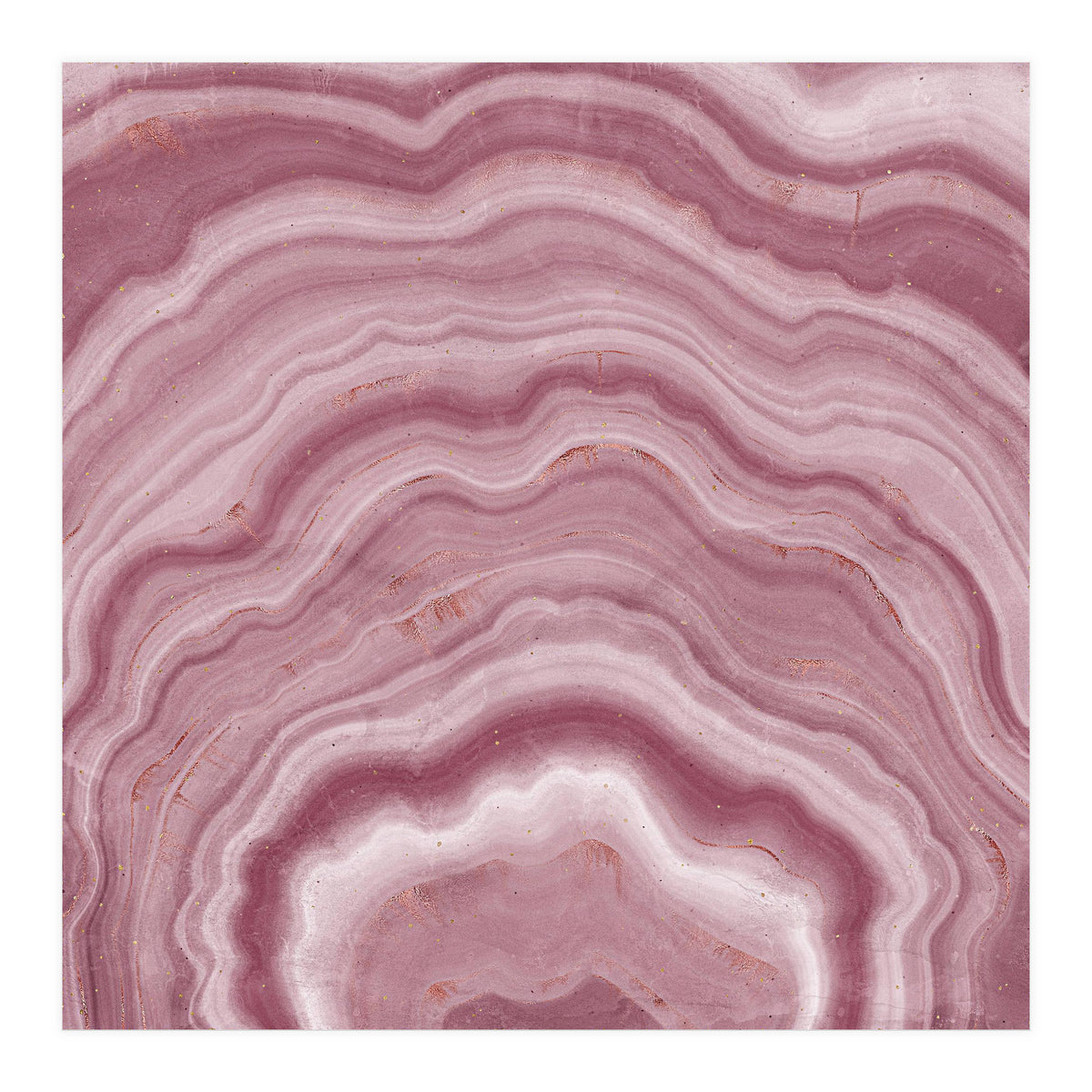 Pink Agate Texture 08 (Print Only)