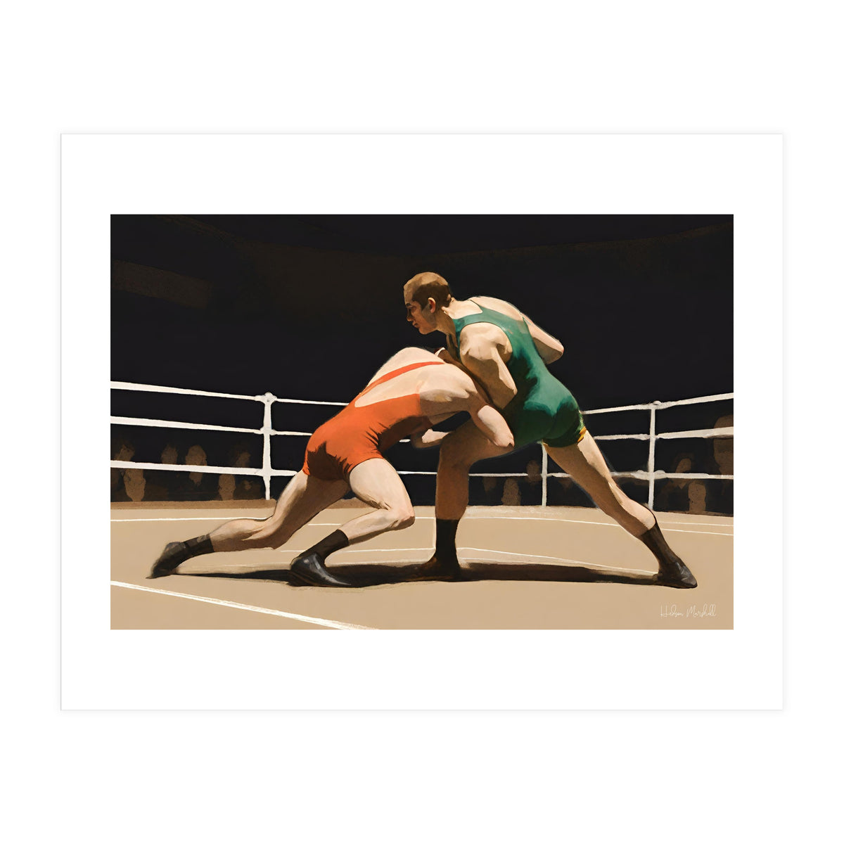 Wrestlers #8 (Print Only)