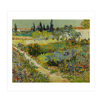 Vincent van Gogh – Garden at Arles | Vibrant Post-Impressionist Wall Art (Print Only)