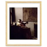 'The Lute Player', 1663-1664, Oil on canvas, 51,4 x 45,7 cm. thumbnail