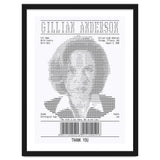 Receipt Art Gillian Anderson thumbnail