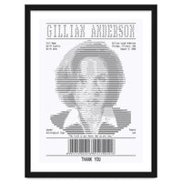 Receipt Art Gillian Anderson