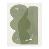 GREEN WATERCOLOR SHAPES NO.1  (Print Only) thumbnail