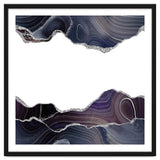 Black & Silver Glitter Agate Texture 08 thumbnail