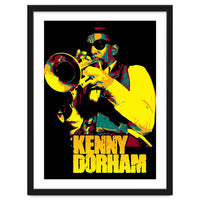Kenny Dorham Jazz Trumpeter in Pop Art