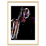 John Coltrane American Jazz Saxophonist Colorful thumbnail