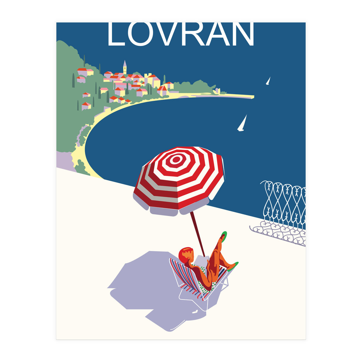 Lovran, Croatia (Print Only)