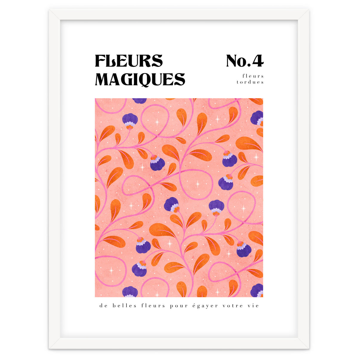 Magical Flowers No.4 Twisty Florals